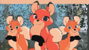 2д анимация про щенка Паи - не дали по спать