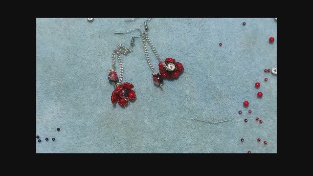 Мастер класс\Красивые серьги с цепочкой \ МК смотреть онлайн