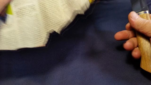 ПРОДАН! Новый нож из стали PGK. Нож 100% ручной работы. смотреть онлайн