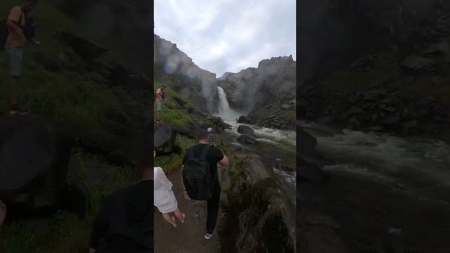 час ходьбы ради этого водопада Куркуре Алтай долина Чулышман