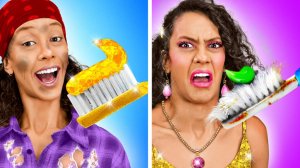 👩👧Богатая мама vs бедная мама 💰 Игрушки и поделки для детей