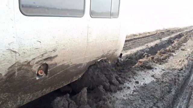 Уаз буханка, внедорожник по грязи,уаз стоковый, грязь ? смотреть онлайн