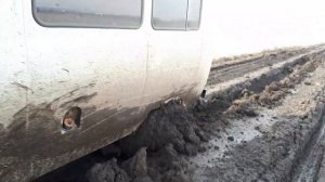 Уаз буханка, внедорожник по грязи,уаз стоковый, грязь ?