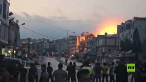 لحظة استهداف الجيش الإسرائيلي لمبنى في بلدة تول جنوب لبنان