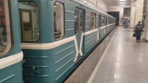 Перегонка Номерного на станции метро Партизанская