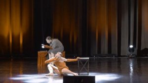 "Когда закрыт занавес". Современный танец. 13-14 лет.