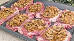 Стейки из свинины сочные и тающие во рту!🥩🥩🥩
