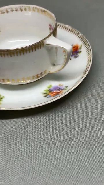 Кофейная пара, товарищество Кузнецова #coffee #фарфор #ан?