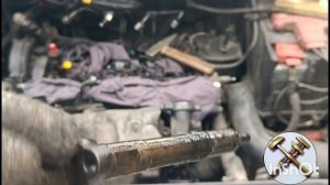 Демонтаж закисшей дизельной форсунки BOSCH 1.6hdi Citroen