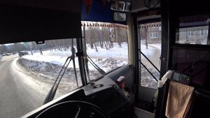 НефАЗ 5299 | по маршруту от первого лица | опять какая зар