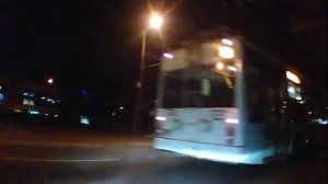 троллейбус на красный