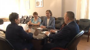 Визит замминистра социальной политики области