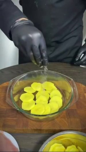 Курица с картофелем по-французски