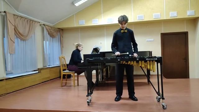 С. Прокофьев "Танец рыцарей" исп. Фёдор Бабок, конц. Оль? смотреть онлайн