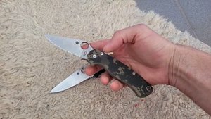 Две легенды.😍 Что выбрать? Spyderco Endura 4 zdp-189 или Spyderco Paramil