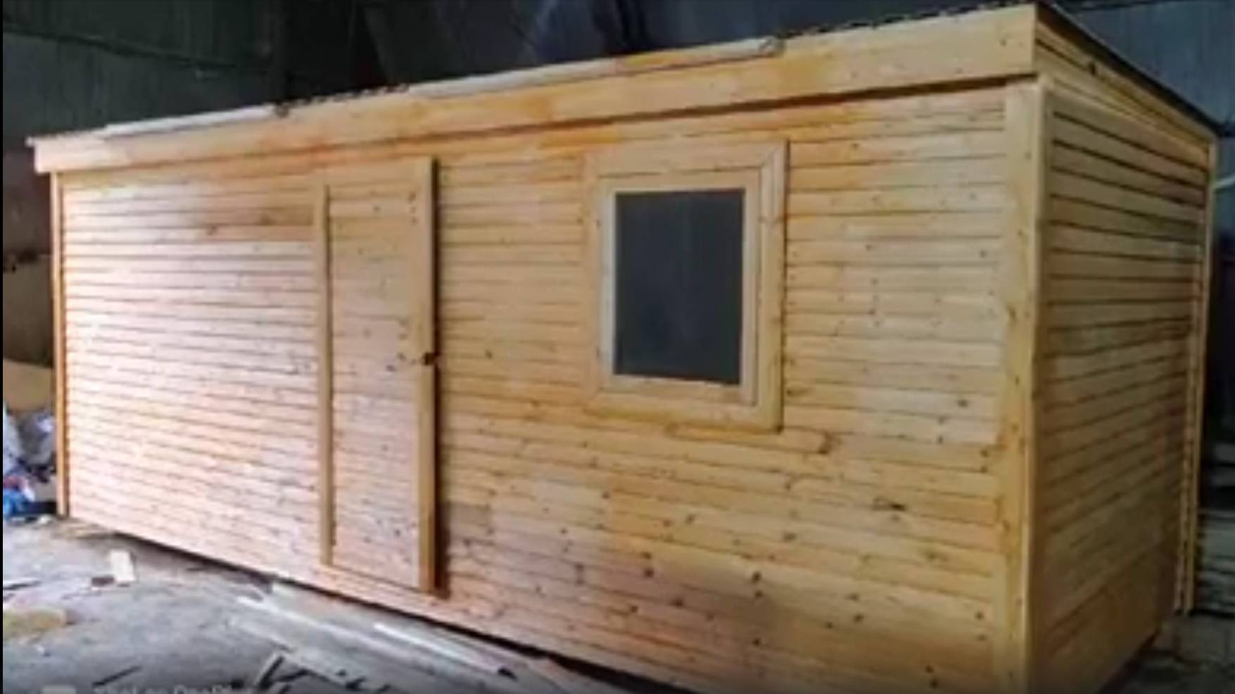 Хозблок щитовой для дачи в Московской области | «ПромСнаб» смотреть онлайн