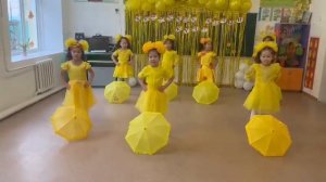 Танец с зонтиком на осенний бал