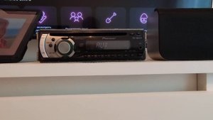 Pioneer DEH-2910MP с установленным Bluetooth модулем.