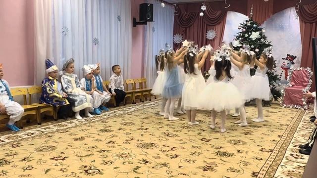Танец звездочек. Новогодний утренник. Подготовительн? смотреть онлайн