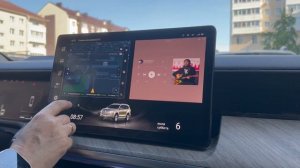 TANK 500 Навигация на панели приборов, работа программ в о