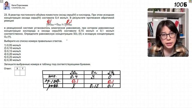 СЛИВ ВАРИАНТА №1 ЕГЭ ПО ХИМИИ 2025 (ЕГКР) | Катя Строганов