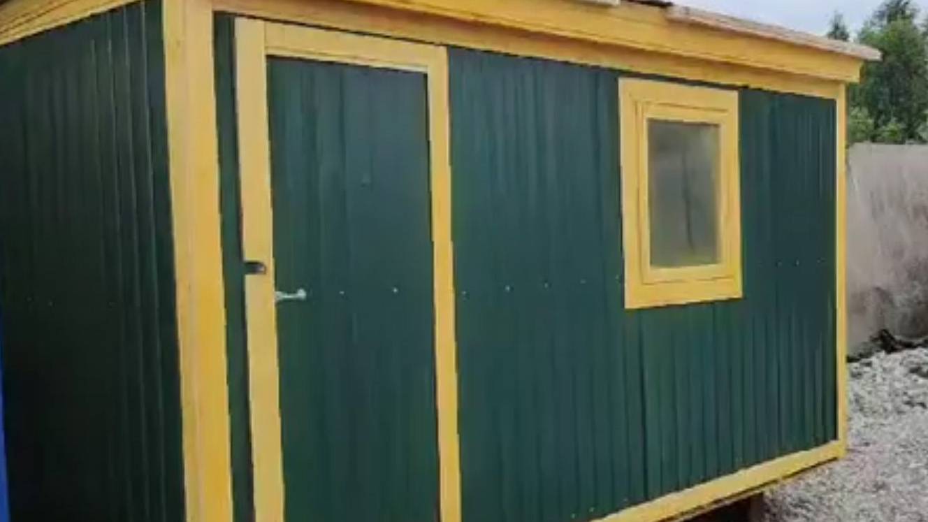 Бытовка вагончик дачный домик | «ПромСнаб» смотреть онлайн