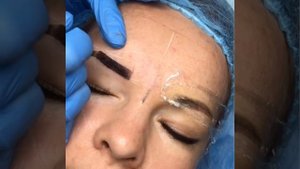 Перманентный макияж, татуаж бровей