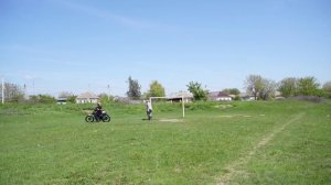 Традиция проезда на мотобольных мотоциклах г. Зеленокумск  видео Романа Величко