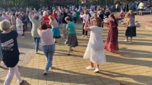 Танцы в парке. Солигорск.