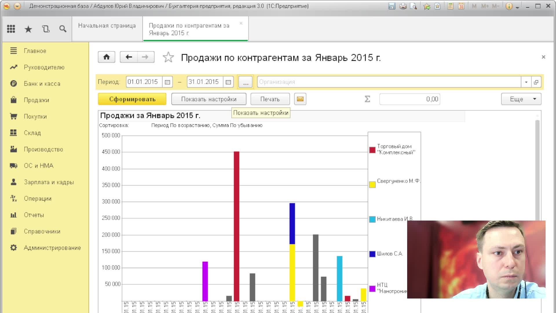 Бухгалтерия (Анализ продаж) - Отвечаю на вопросы из комментарие