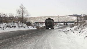 Необычная проверка на дорогах шахты «Усковская».