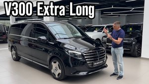 Обзор на Mercedes V300dL VIP!