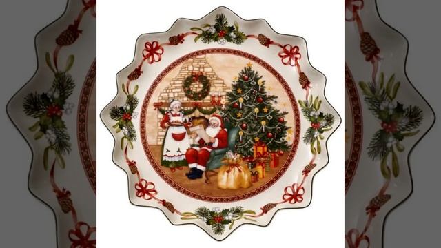 НОВОГОДНЯЯ -РОЖДЕСТВЕНСКАЯ 🎄ОЧЕНЬ КРАСИВАЯ ПОСУДА.? смотреть онлайн