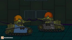 HomeAnimations – Мультики про танки Токсикус vs КВ-44-М : Я взорву тебя внутри - Мультики про танки