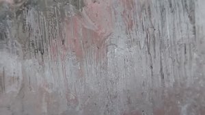 Красивые узоры в обычной ледышке