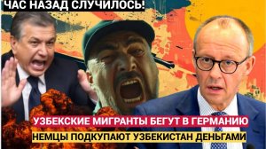 ТАШКЕНТ АШАЛЕЛ! Германия Платит Узбекам 200 000! Мигранты БЕГУТ в Берлин УЗБЕКИСТАН на Чемоданах