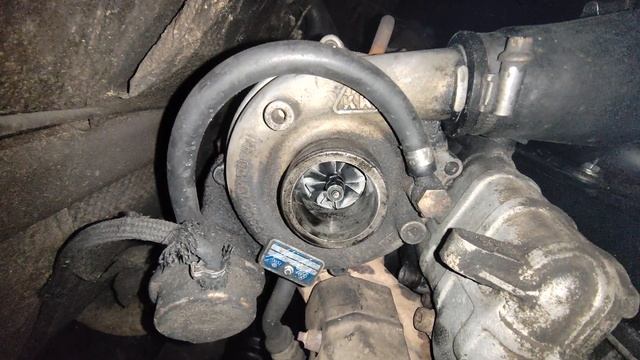 Турбина гонит масло! 1.9 AAZ смотреть онлайн