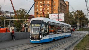 Поездка на трамвае 71-931М "Витязь-М" по маршруту №2 (обратное направление)  - 11.12.2024. №31342