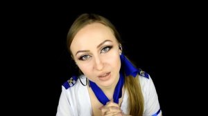 ASMR Полет на самолёте / АСМР Стюардесса / ASMR Stewardess / АСМР