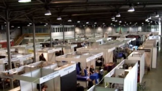 29-я выставка Клинок перед открытием. смотреть онлайн