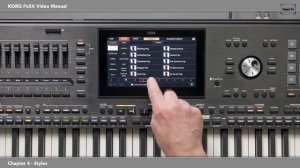 Руководство Korg Pa5X, часть 4.  Стили