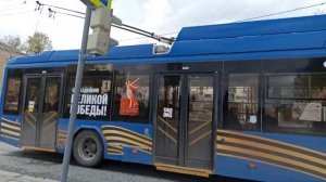 Городской троллейбус в Йошкар-Оле (02.05.25)