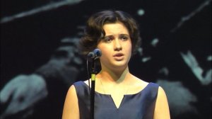 Лях Анна 16 лет. К. Молчанов ,Романс Женьки Камельковой "Жди меня" из оперы "А зори здесь тихие".