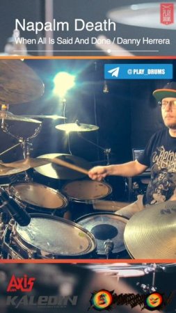 Napalm Death - When All Is Said And Done / Danny Herrera - Александр Смирнов #drumcover #drumbeat