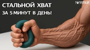 Тренировка для железного хвата с кистевыми эспандерами FITFILIP