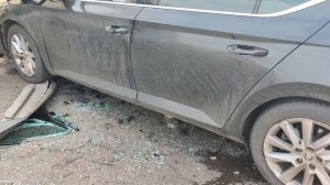 На Сичеславской в Кривом Роге после столкновения пере
