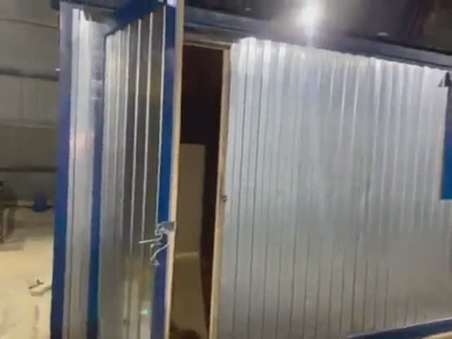 Бытовка цельнометаллическая | «ПромСнаб» смотреть онлайн