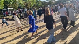 Танцы в парке. Солигорск.