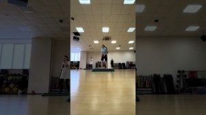 Степ 1 для начинающих - групповая кардио тренировка с и