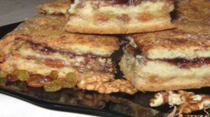 Печенье-квадратики Осенний вечер